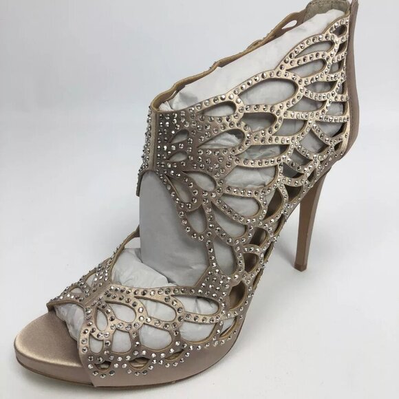 INC  Womens Sarane Evening Sandals Bisque 11M - Picture 6 of 7